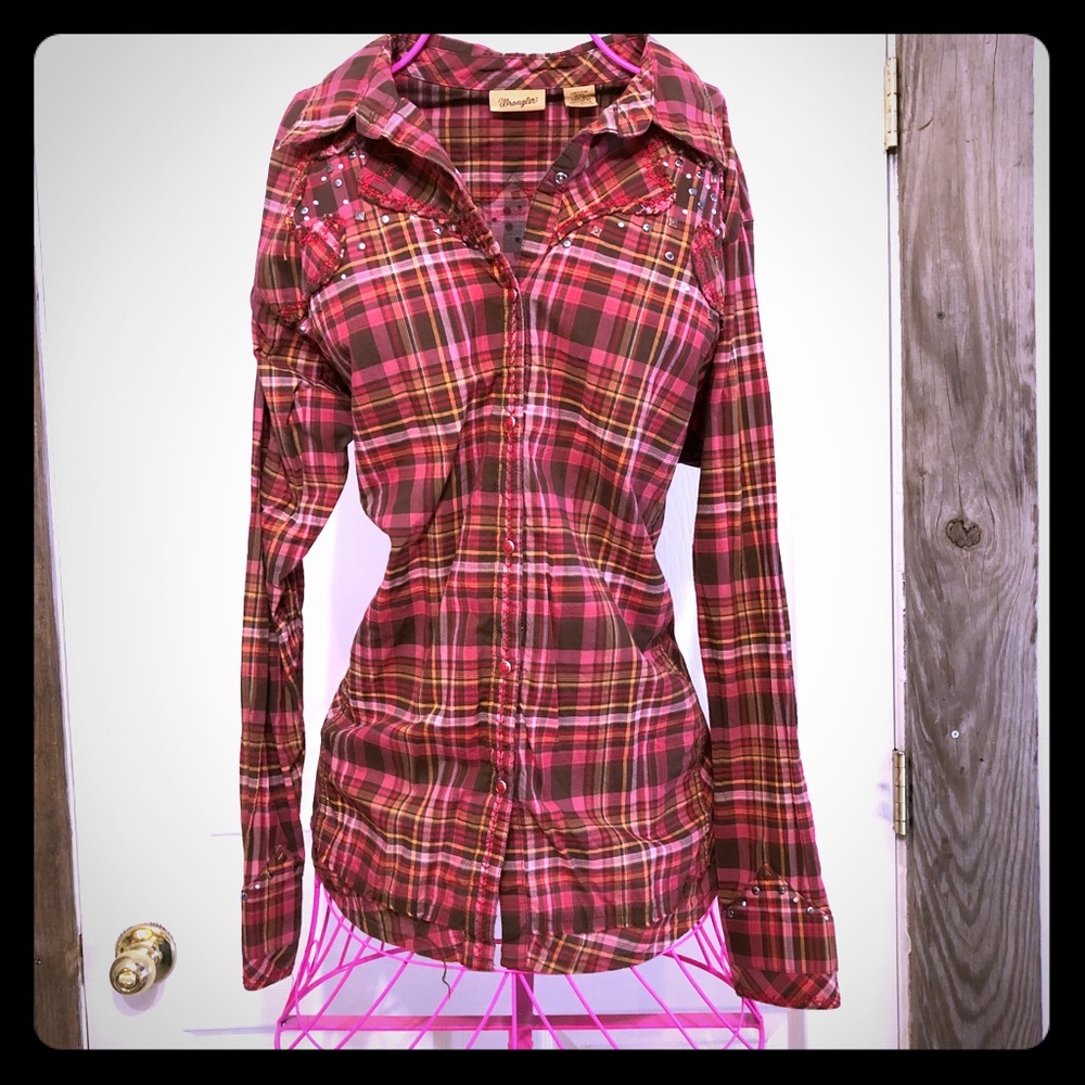 Wrangler Western Button Down XXL